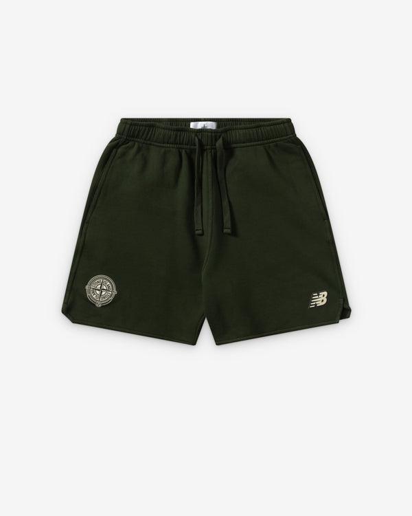 Stone Island - Men's New Balance Sweat Shorts - (Juniper)