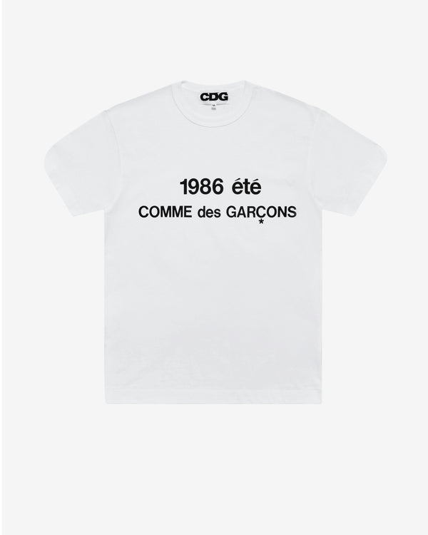 CDG - 1986 Comme des Garçons T-Shirt - (White)