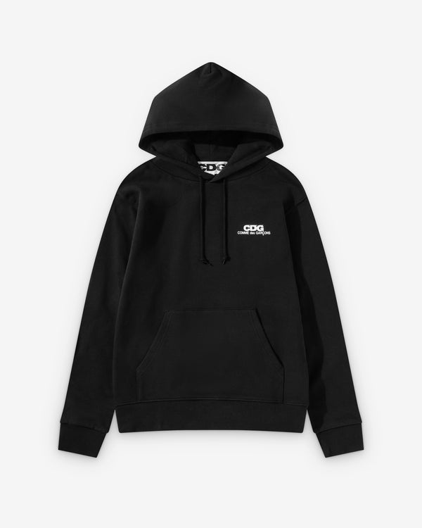 CDG - Logo Hooded Sweatshirt - (Black)