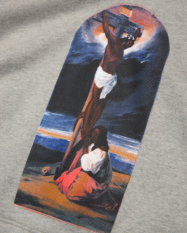 Denim Tears - Men's Biblical Hoodie - (Grey)