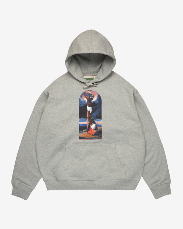 Denim Tears - Men's Biblical Hoodie - (Grey)