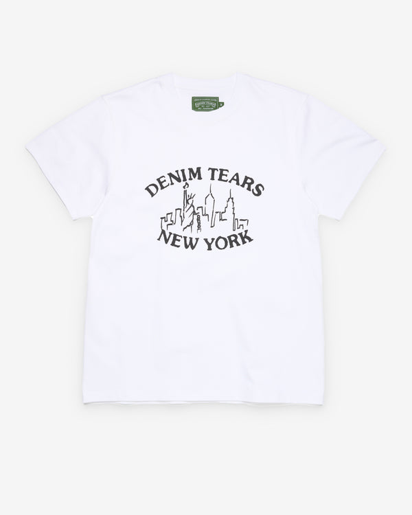Denim Tears - Men's Skyline Tee - (White)