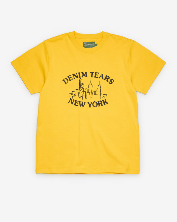 Denim Tears - Men's Skyline Tee - (Yellow)