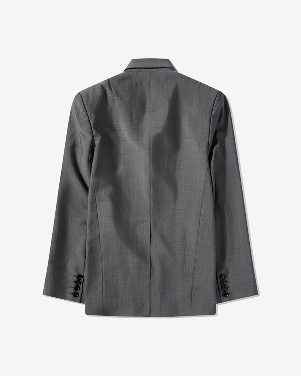 Torisheju - Women's Horned Raw Blazer - (Grey)