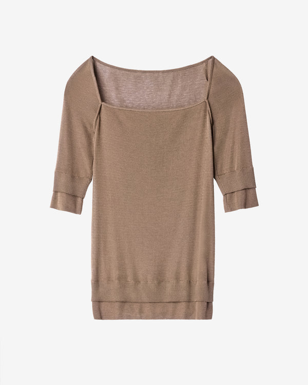 Lemaire - Women's Three-Quarter Sleeves Top - (Haze)