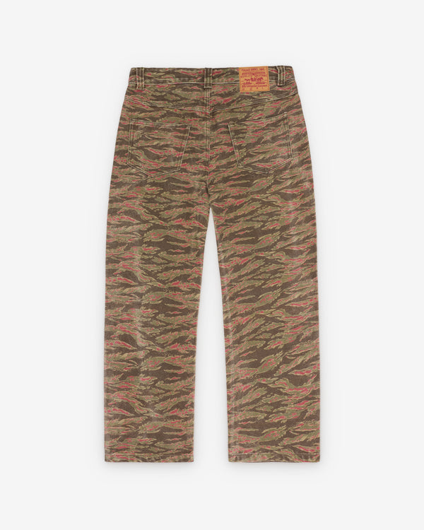Fugazi - Men's Tiger Camo Work Pant - (Olive)