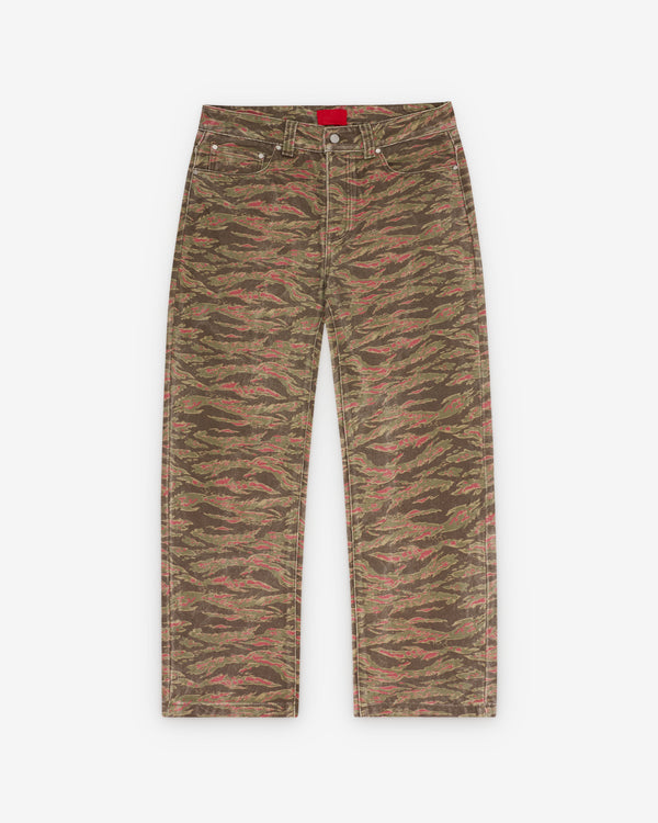 Fugazi - Men's Tiger Camo Work Pant - (Olive)