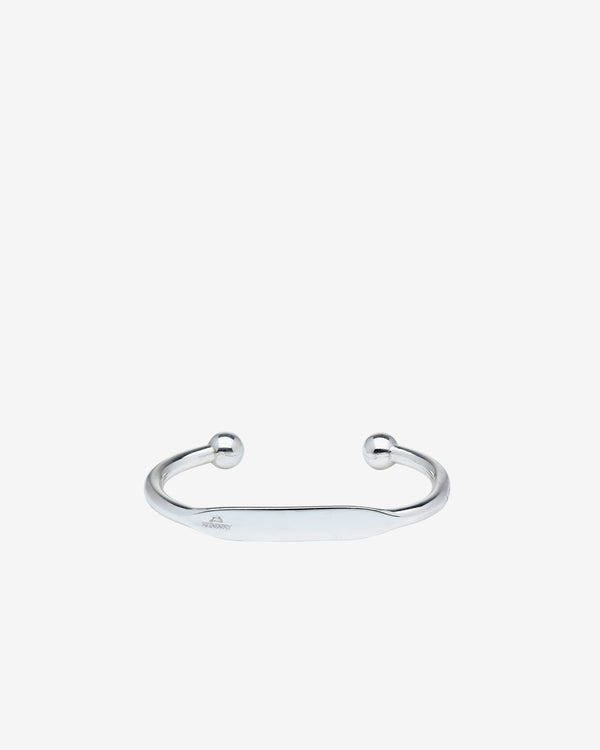 Bunney - Men's Torque Identity Bangle - (Silver)