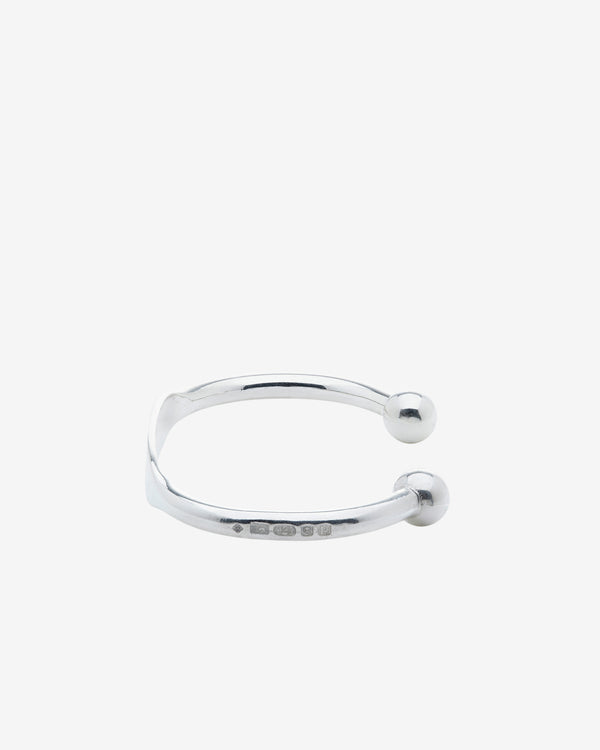 Bunney - Men's Torque Identity Bangle - (Silver)
