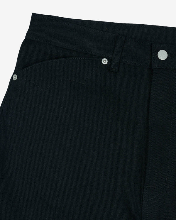 Brain Dead - Men's Type 00 14.25Oz Selvedge Denim - (Solid Black)