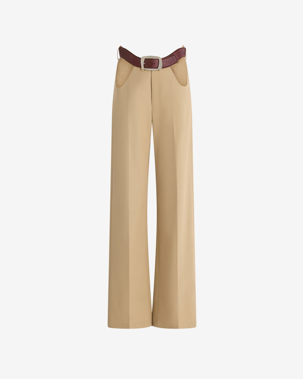 Jean Paul Galtier - Men's Chino Trousers - (Light Beige)