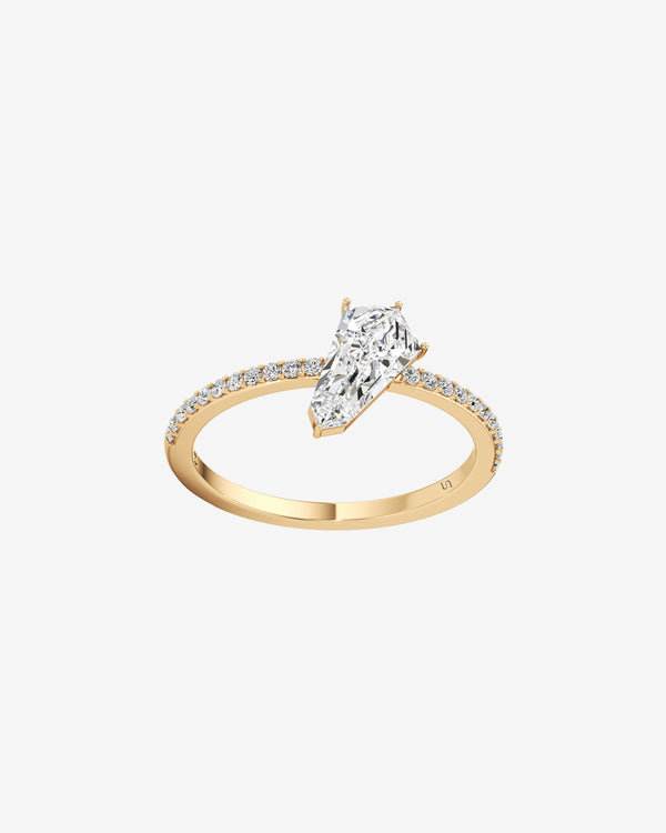 Unsaid - Women's Phoenix Ring - (Yellow Gold)