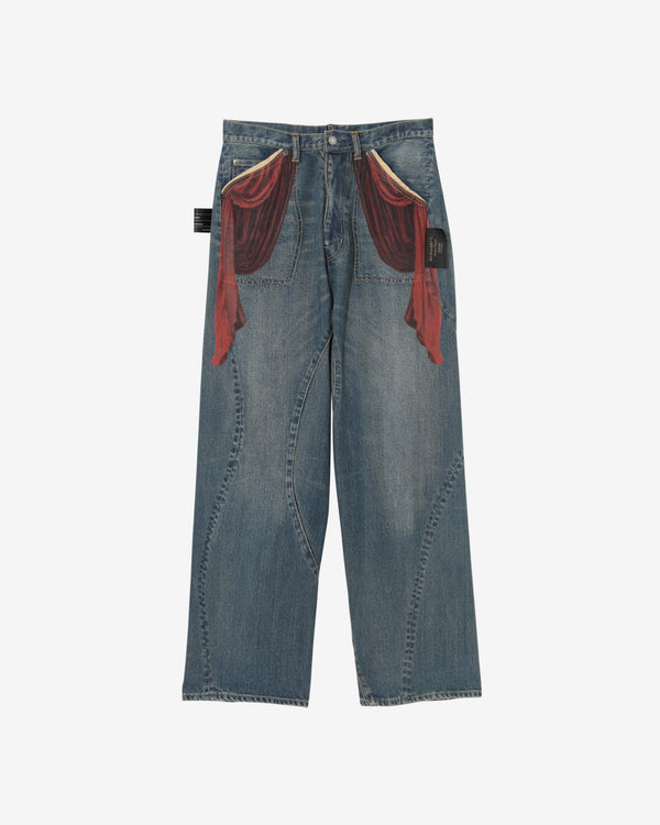 Undercover - Women's Curtain Jeans - (Indigo)