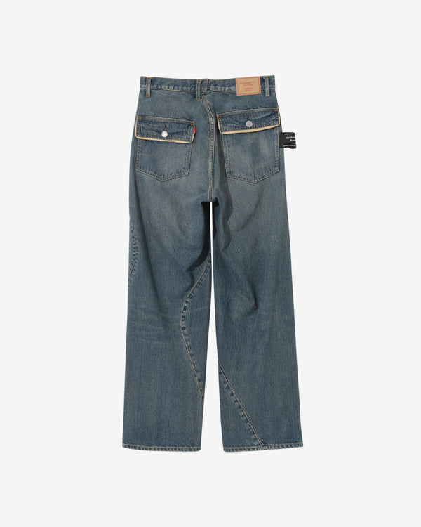 Undercover - Women's Curtain Jeans - (Indigo)