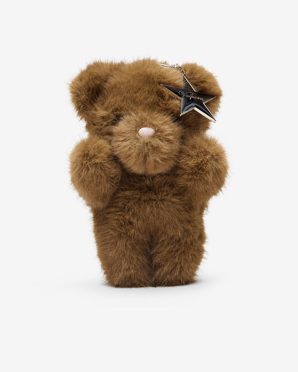 Vaquera - Women's Teddy Bear Keychain - (Brown)
