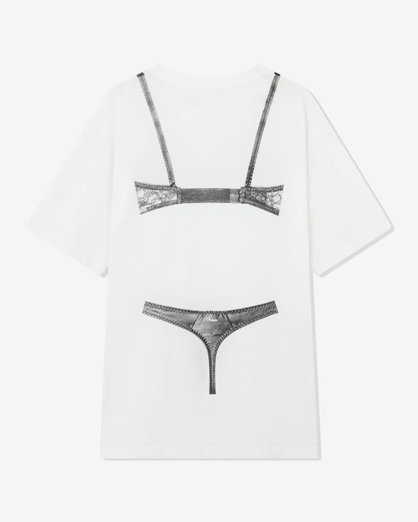 Vaquera - Women's Trompe L'Oeil Tall Tee - (Off White)