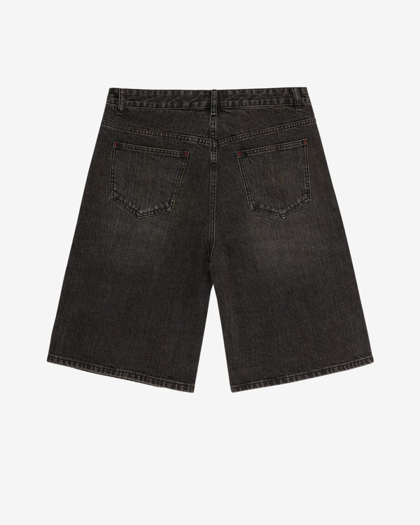 Fugazi - Men's Good Denim Shorts - (Washed Black)