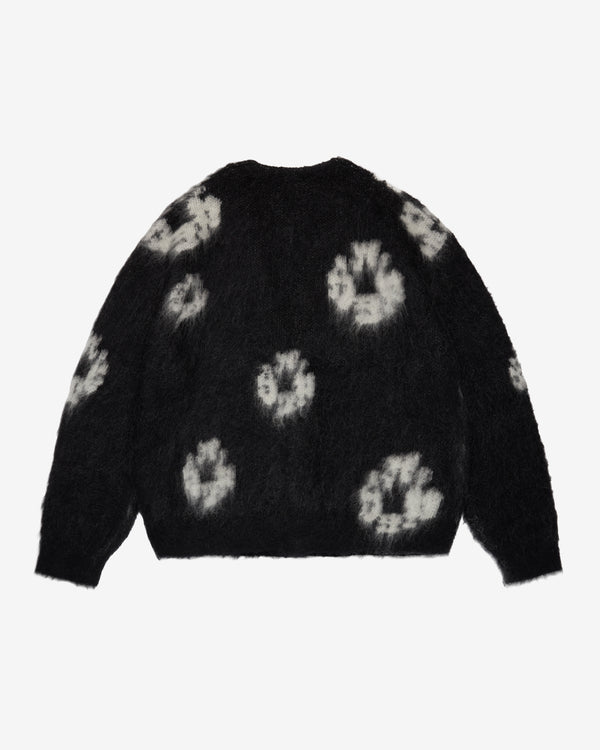 Denim Tears - Men's Mohair Cotton Wreath Cardigan - (Black)