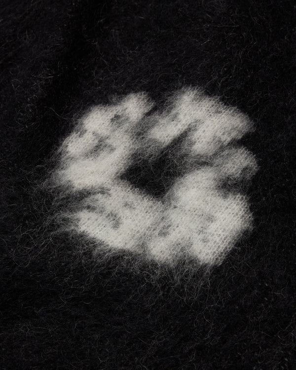 Denim Tears - Men's Mohair Cotton Wreath Cardigan - (Black)