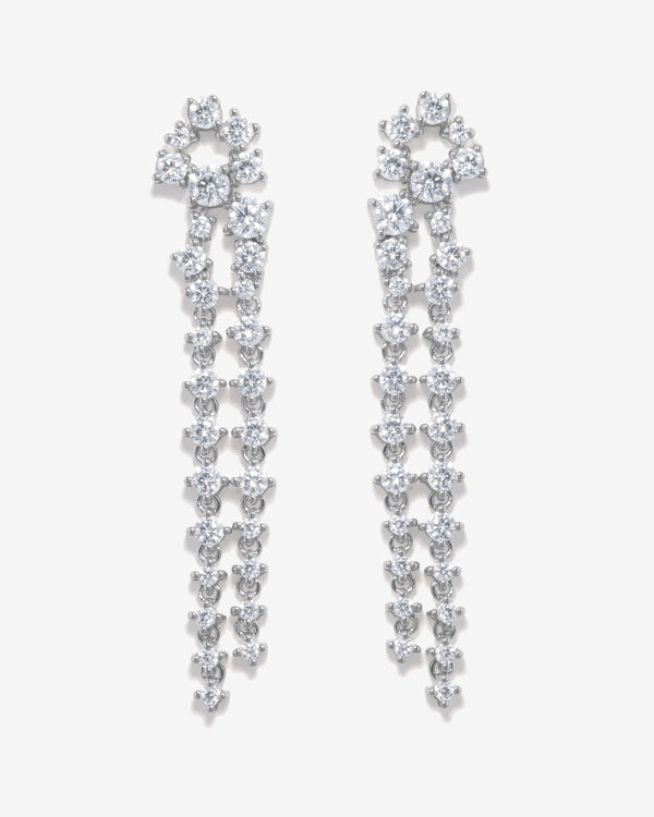 Completed Works - Drop Earrings - (Silver)