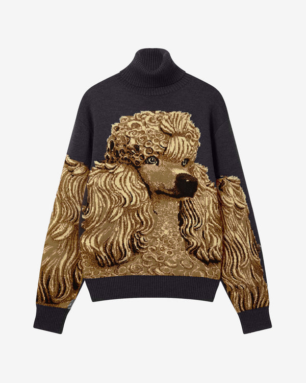 Stella McCartney - Jeff Koons Poodle Jumper - (Dark Grey/ Melange)