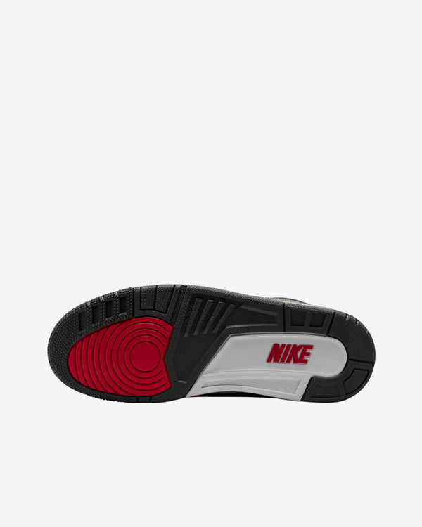 Nike - Levi's Men's Air Jordan 3 Sneakers - (Denim/Black/Gym Red)