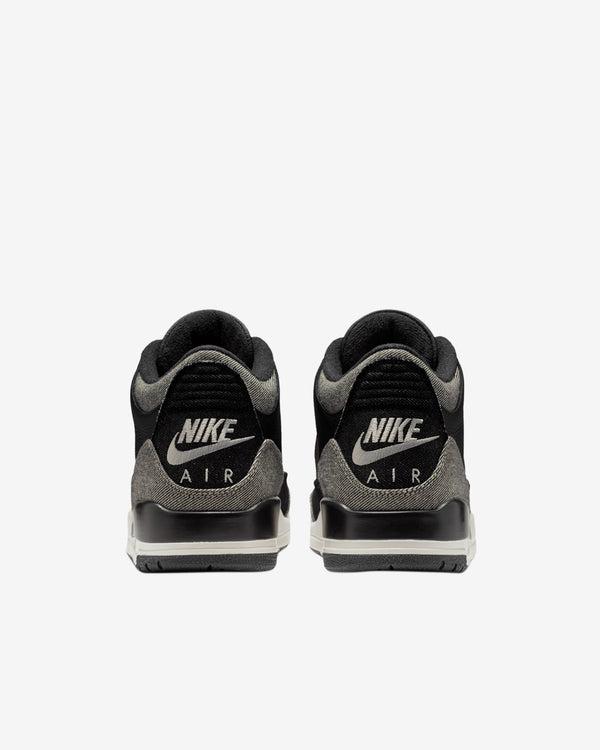 Nike - Levi's Men's Air Jordan 3 Sneakers - (Denim/Black/Gym Red)