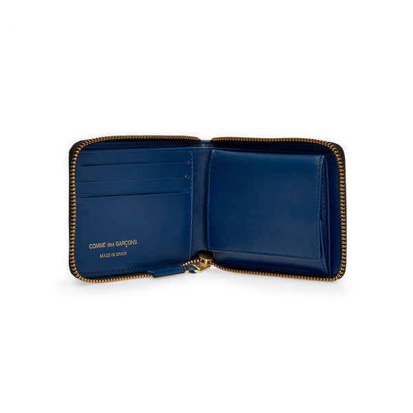 CDG Wallet - Brick Full Zip Around Wallet - (Blue SA7100BK)