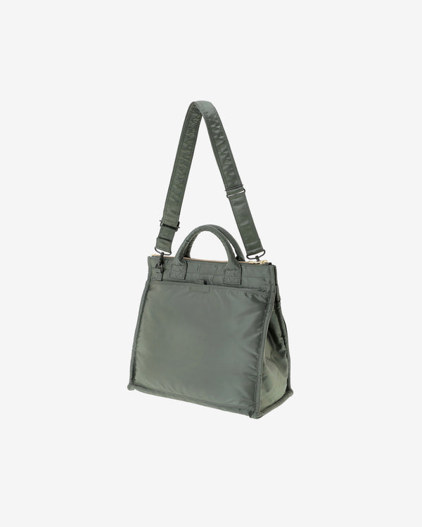 Porter Yoshida & Co. - Men's Tanker Square Tote Bag (L) - (Green)
