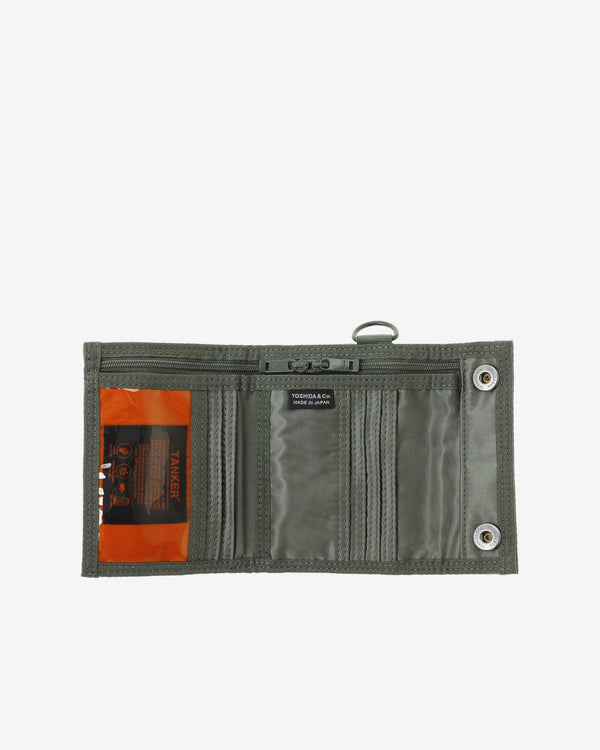 Porter Yoshida & Co. - Men's Tanker Pocket Wallet (M) - (Green)