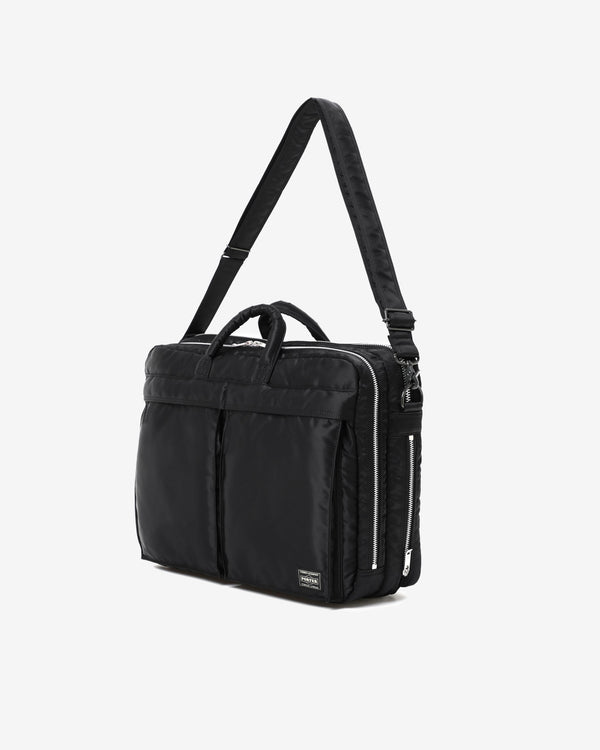 Porter Yoshida & Co. - Men's Tanker 2Way Document Bag w Zip - (Black)
