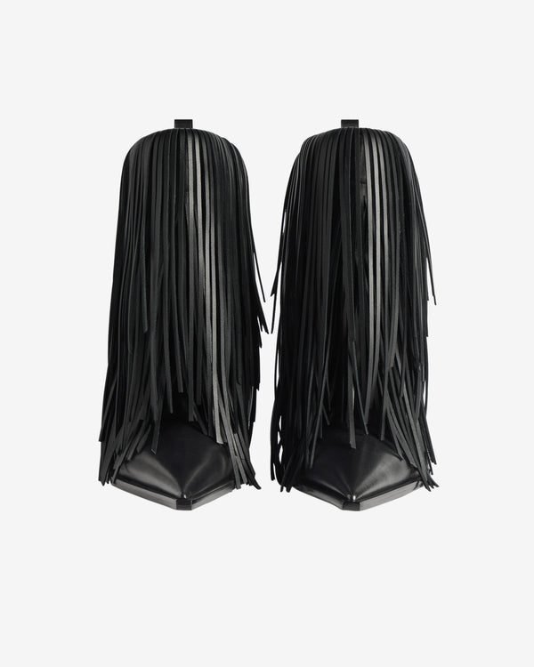 Balenciaga - Women's Avenue Fringe Bootie - (Black)