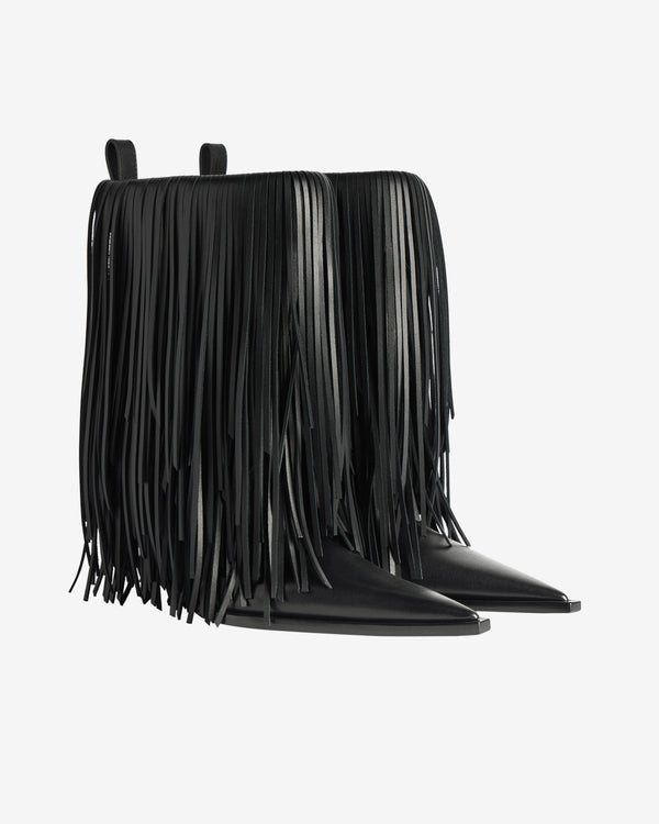 Balenciaga - Women's Avenue Fringe Bootie - (Black)