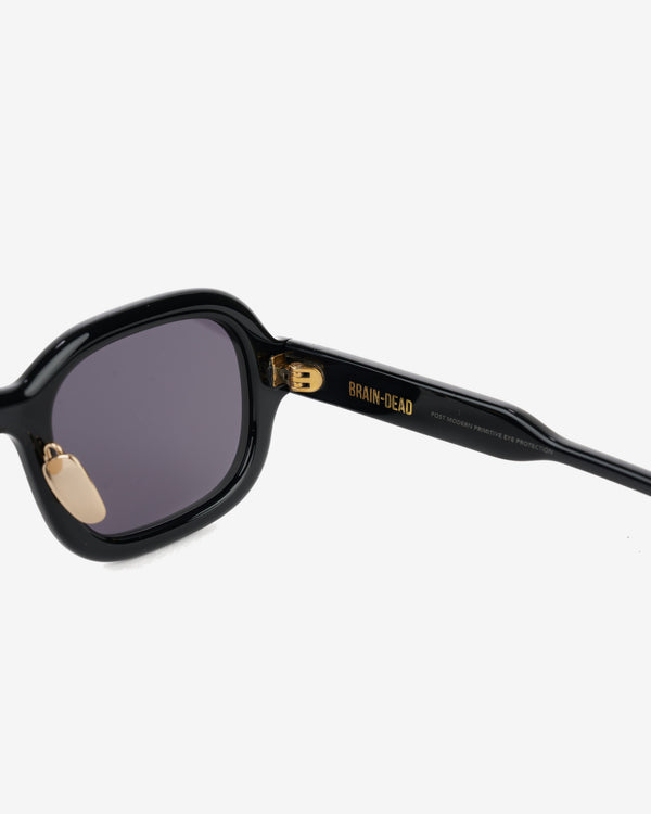 Brain Dead - Men's Newman Post Modern Primitive Eye Protection - (Black/Smoke)