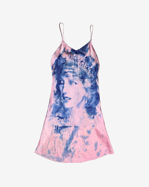 85 Eldridge - Women's Diana Slip Dress - (Pink/Blue)