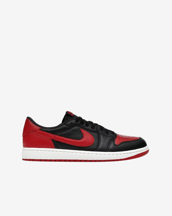 Nike - Men's Air Jordan 1 Retro Low OG Sneakers - (Black/Red/White)