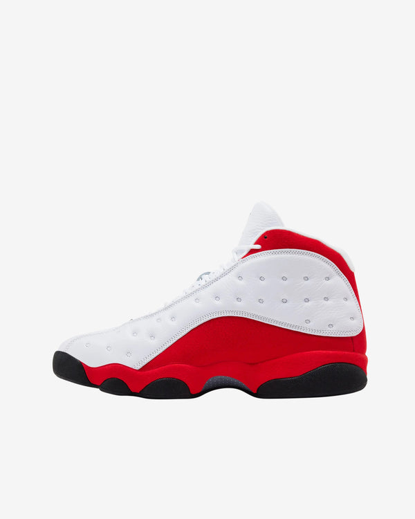 Nike - Air Jordan 13 Retro Grade School Sneakers - (White/Red)