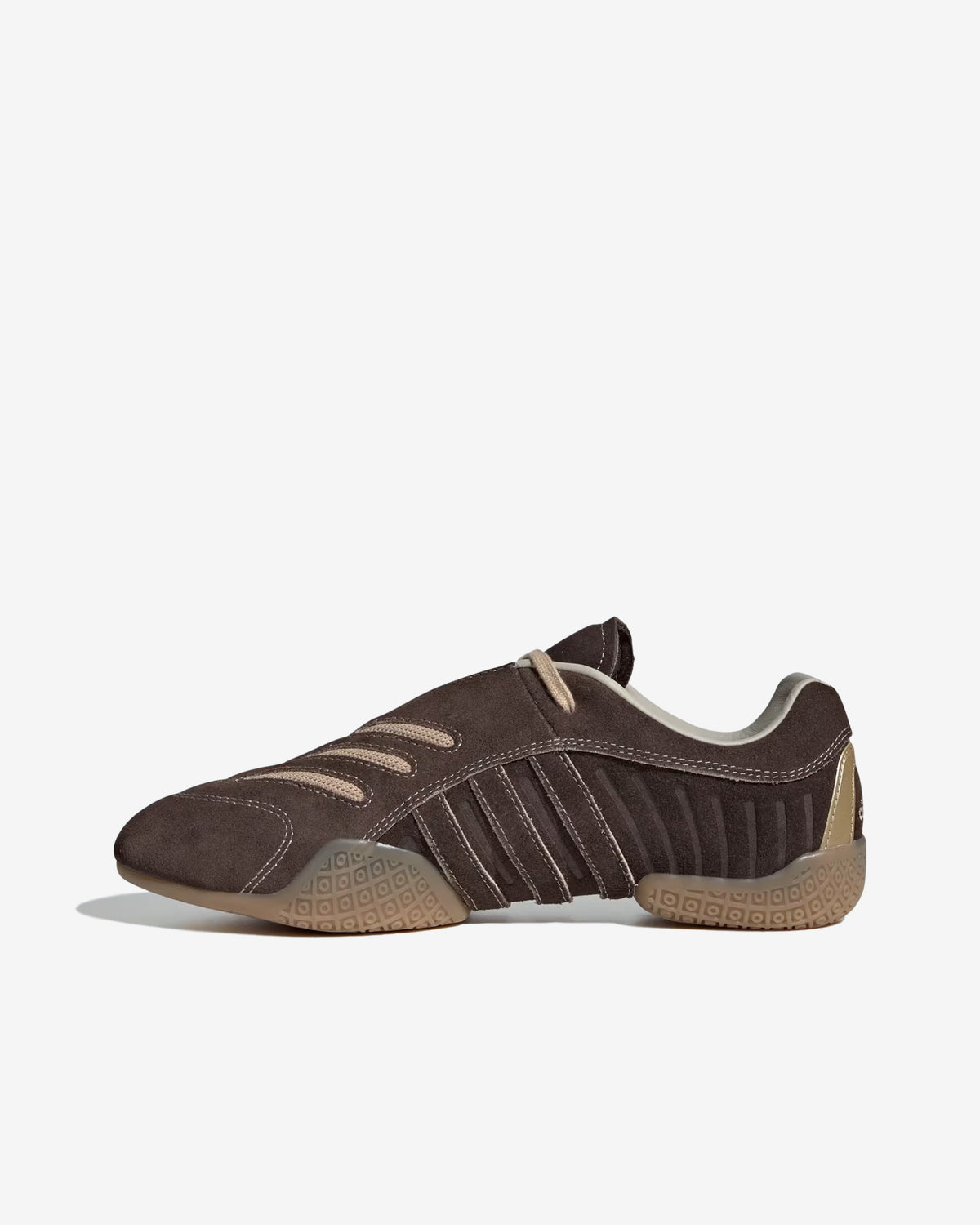 Adidas - Taekwondo Mei Elite Shoes - (Aurora Coffee/Gum) view 2, Click to Zoom in