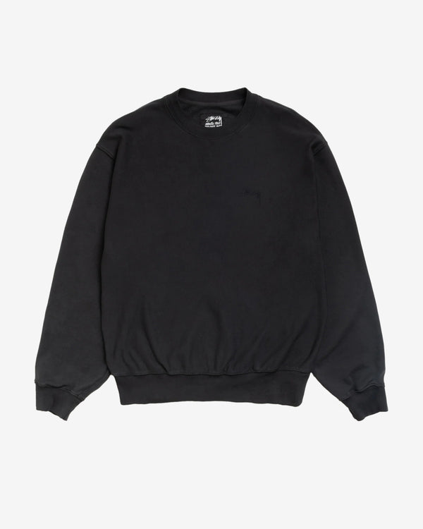 Stüssy - Men's Lightweight Terry Crew - (Black)