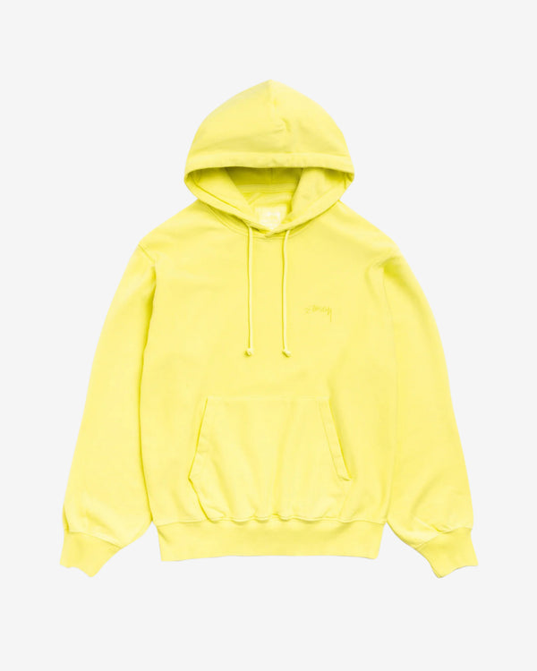 Stüssy - Men's Lightweight Terry Hoodie - (Yellow)