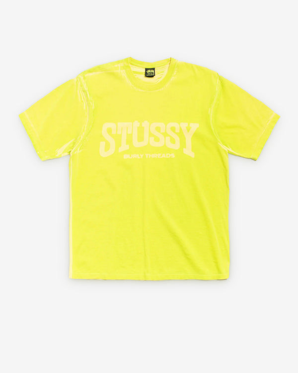Stüssy - Men's Burly Tee - (Lemon)