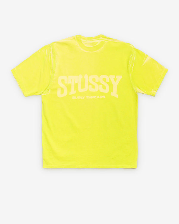 Stüssy - Men's Burly Tee - (Lemon)
