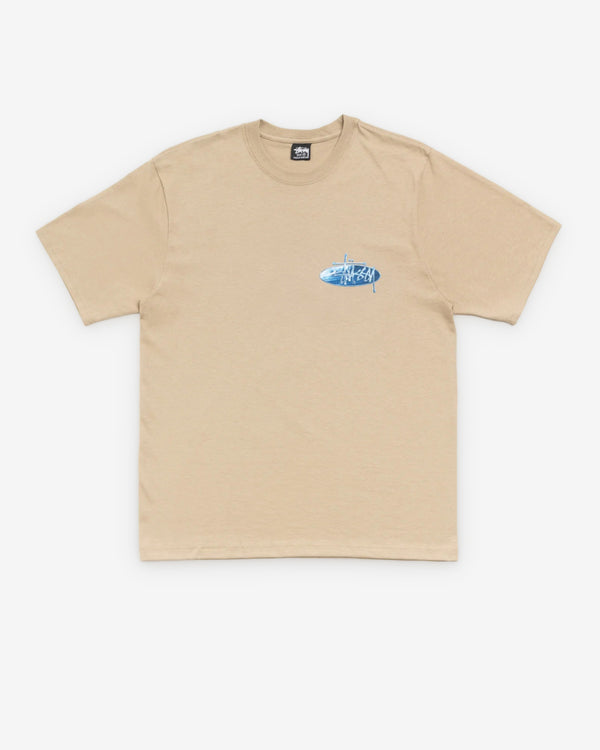 Stüssy - Men's Wave Oval Tee - (Khaki)