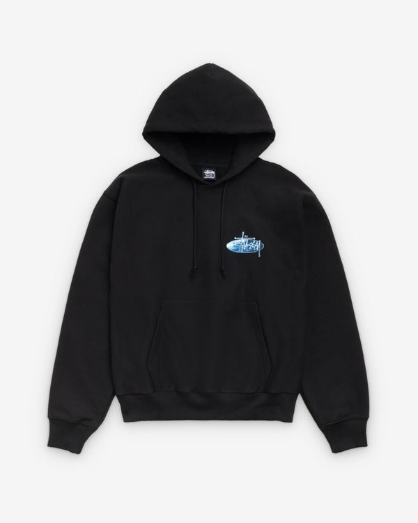 Stüssy - Men's Wave Oval Hood - (Black)