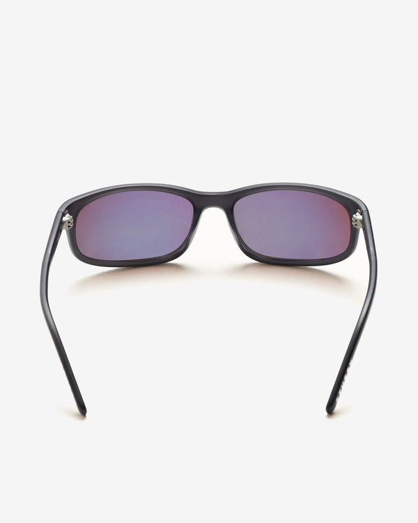 Stüssy - Julian Sunglasses - (Frost Black/Orange Mirror Lens)