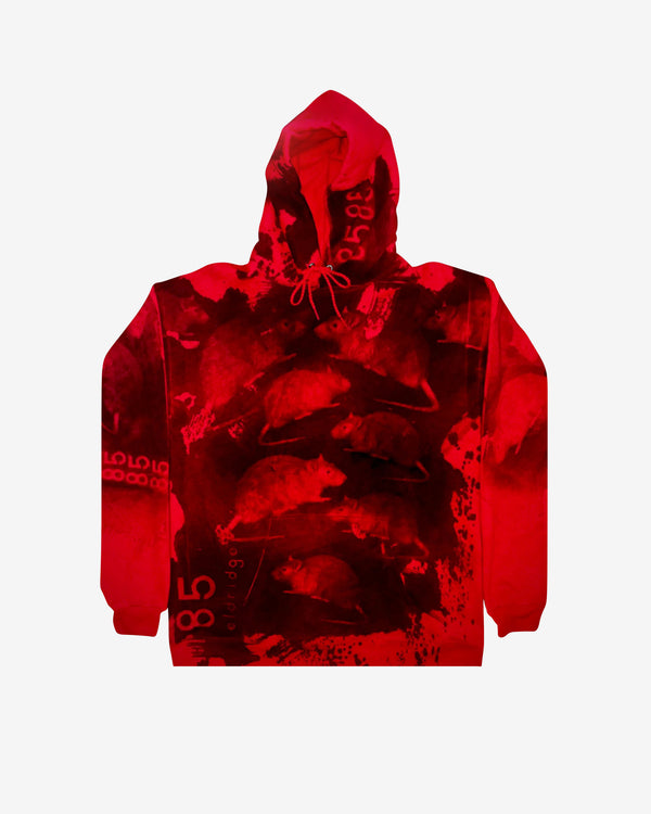 85 Eldridge - Men's Rats Hoodie - (Red)