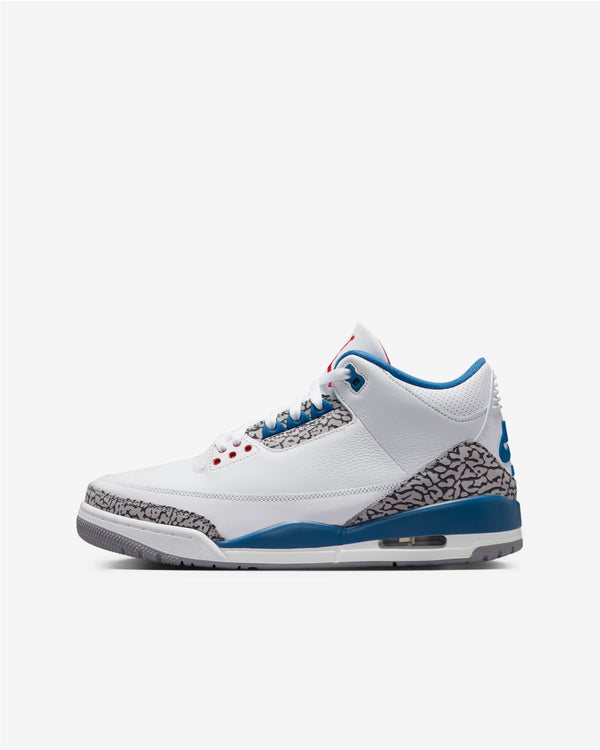 Nike - Men's Air Jordan 3 Retro Sneakers - (True Blue)