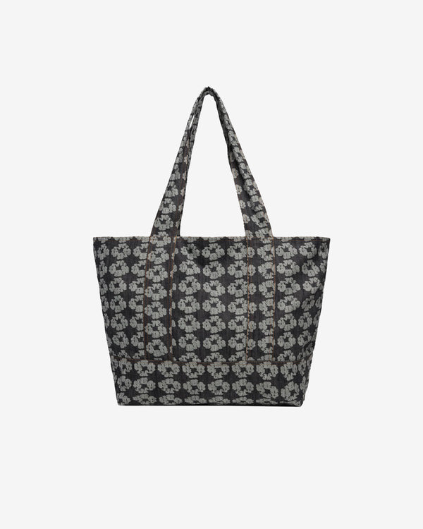 Denim Tears - Men's Jacquard Wreath Denim Tote Bag - (Dark Wash)