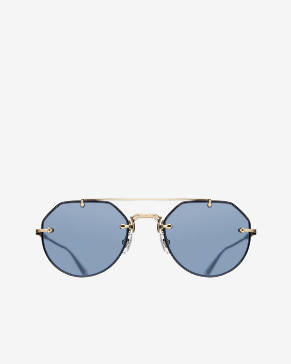Matsuda - M3121 Cobalt Blue Sunglasses - (Black/Gold)