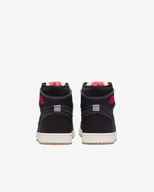 Nike - Men's Air Jordan 1 Retro High OG Sneakers - (Black/Red/Sail)